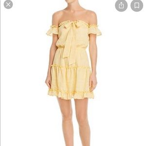 Sage the label yellow mini dress